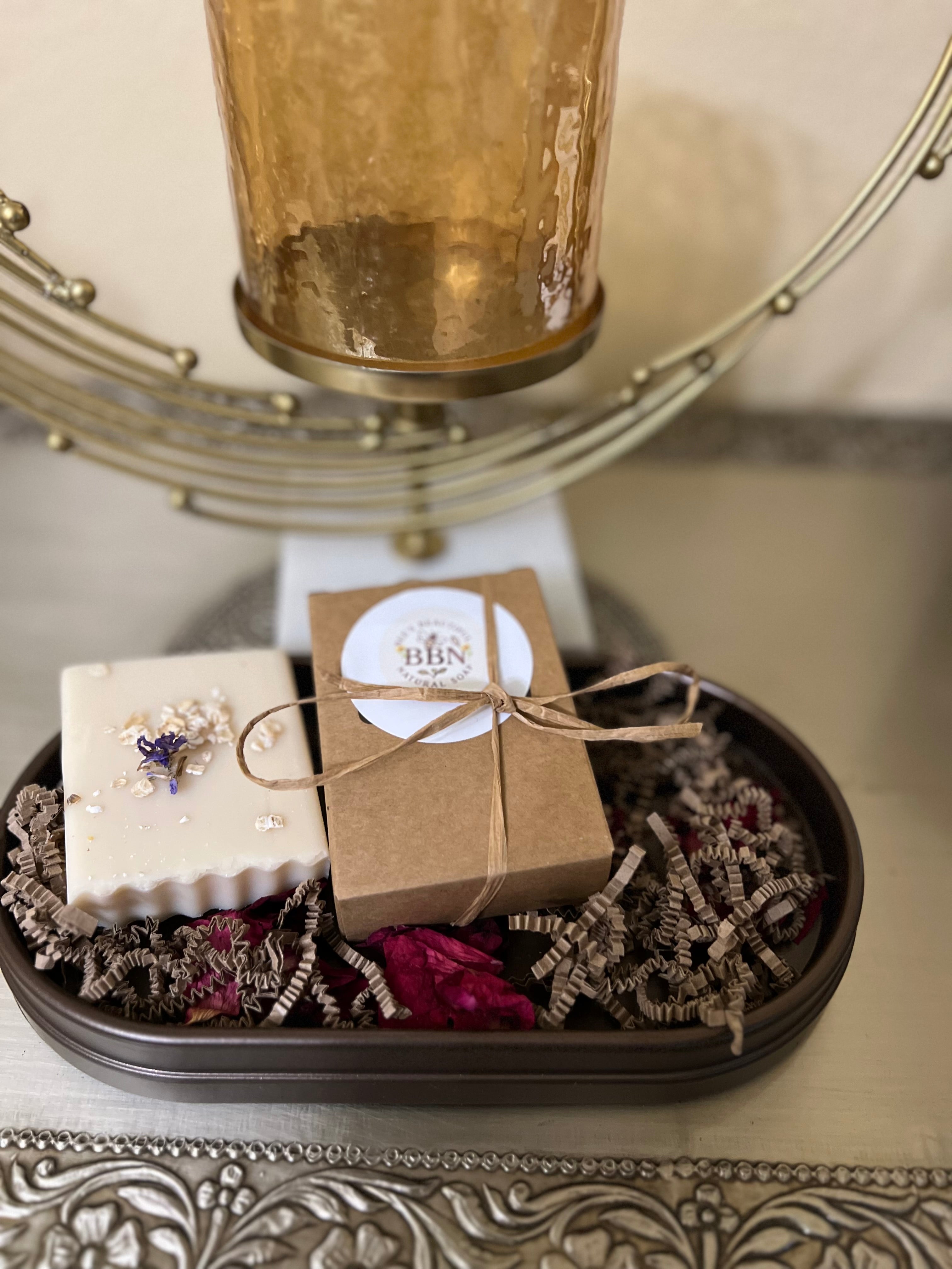 Honey Almond Soap - 4oz Single Bar