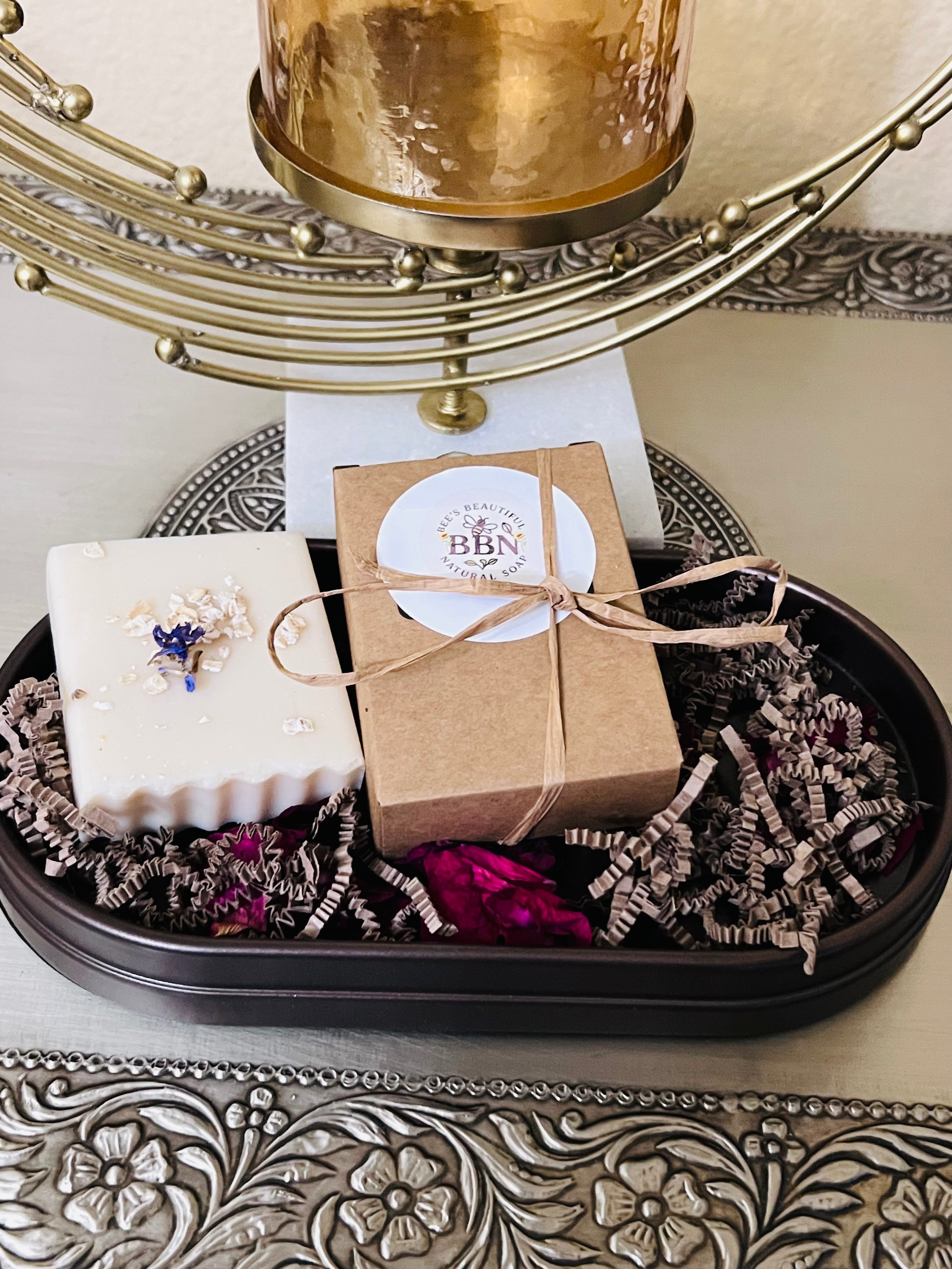 Honey Almond Soap - 4oz Single Bar