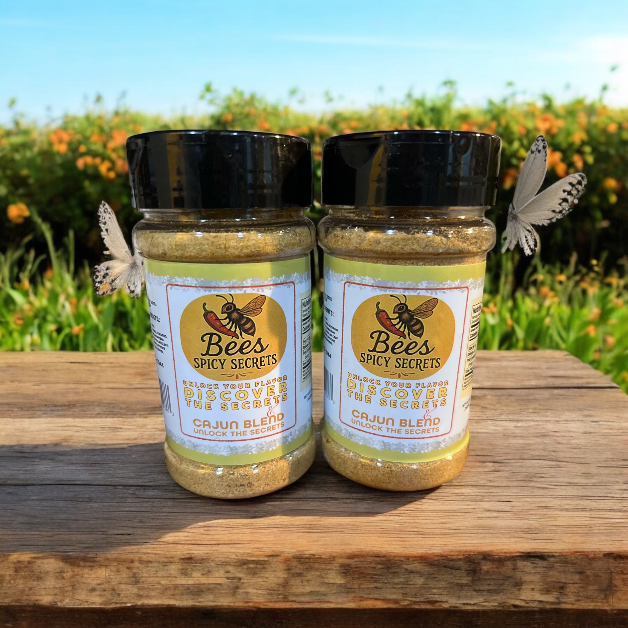 Bee's Spicy Secrets Cajun Blend and All-Purpose Seasoning
