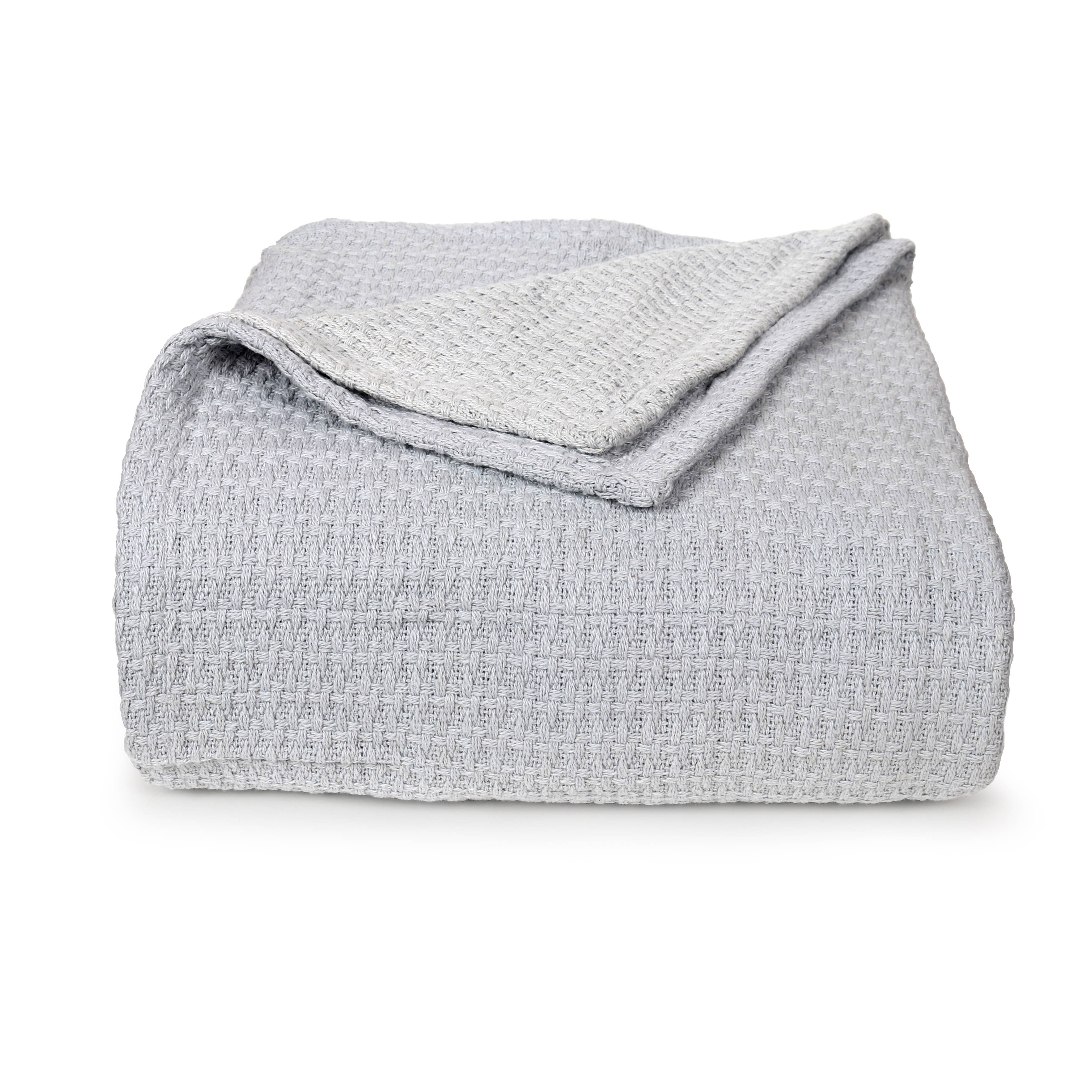 Hotel Blankets - Bed Size Options - Assorted Solid Colors