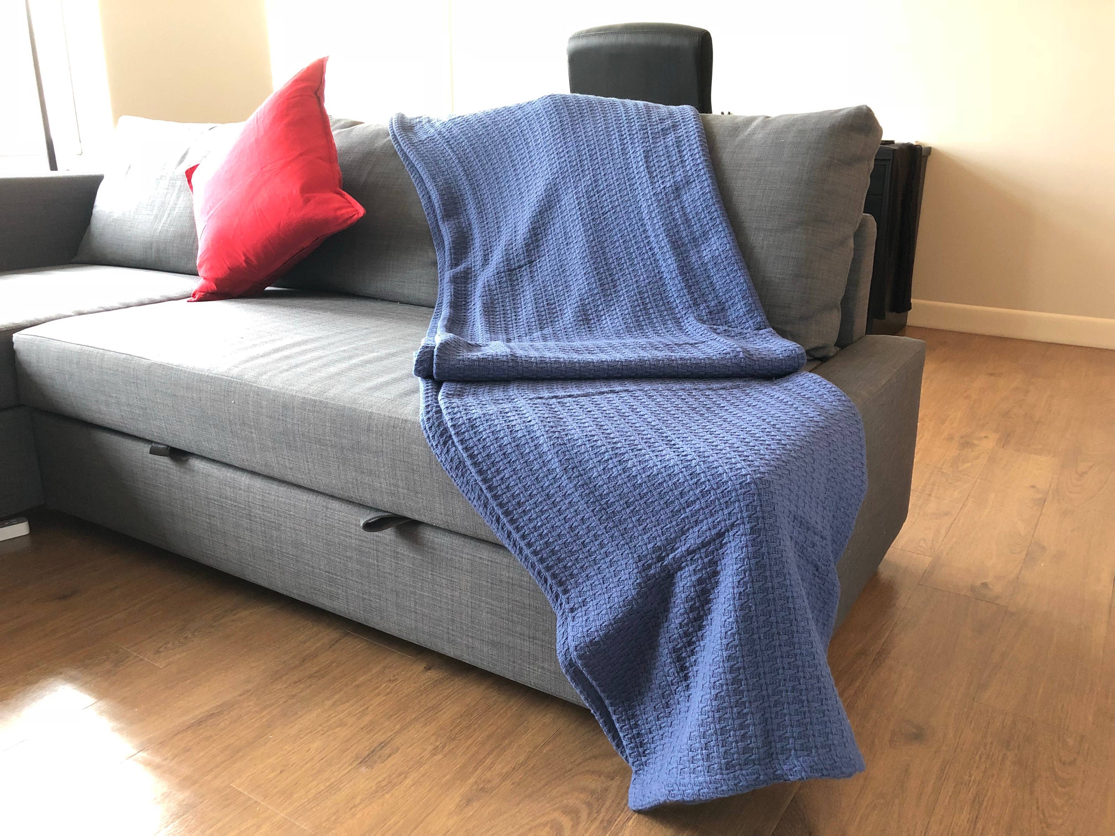 Hotel Blankets - Bed Size Options - Assorted Solid Colors