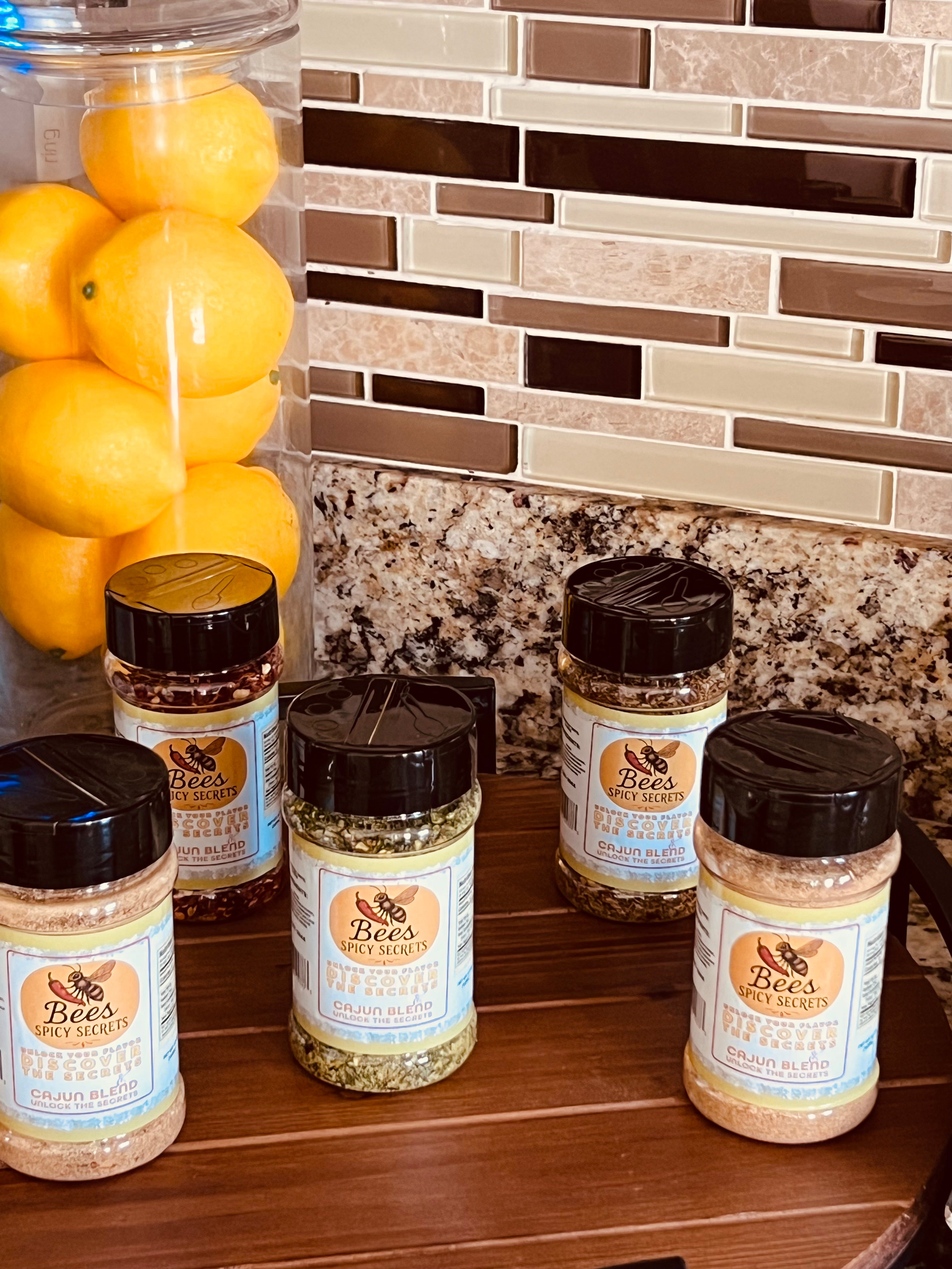Bee's Spicy Secrets Cajun Blend and All-Purpose Seasoning