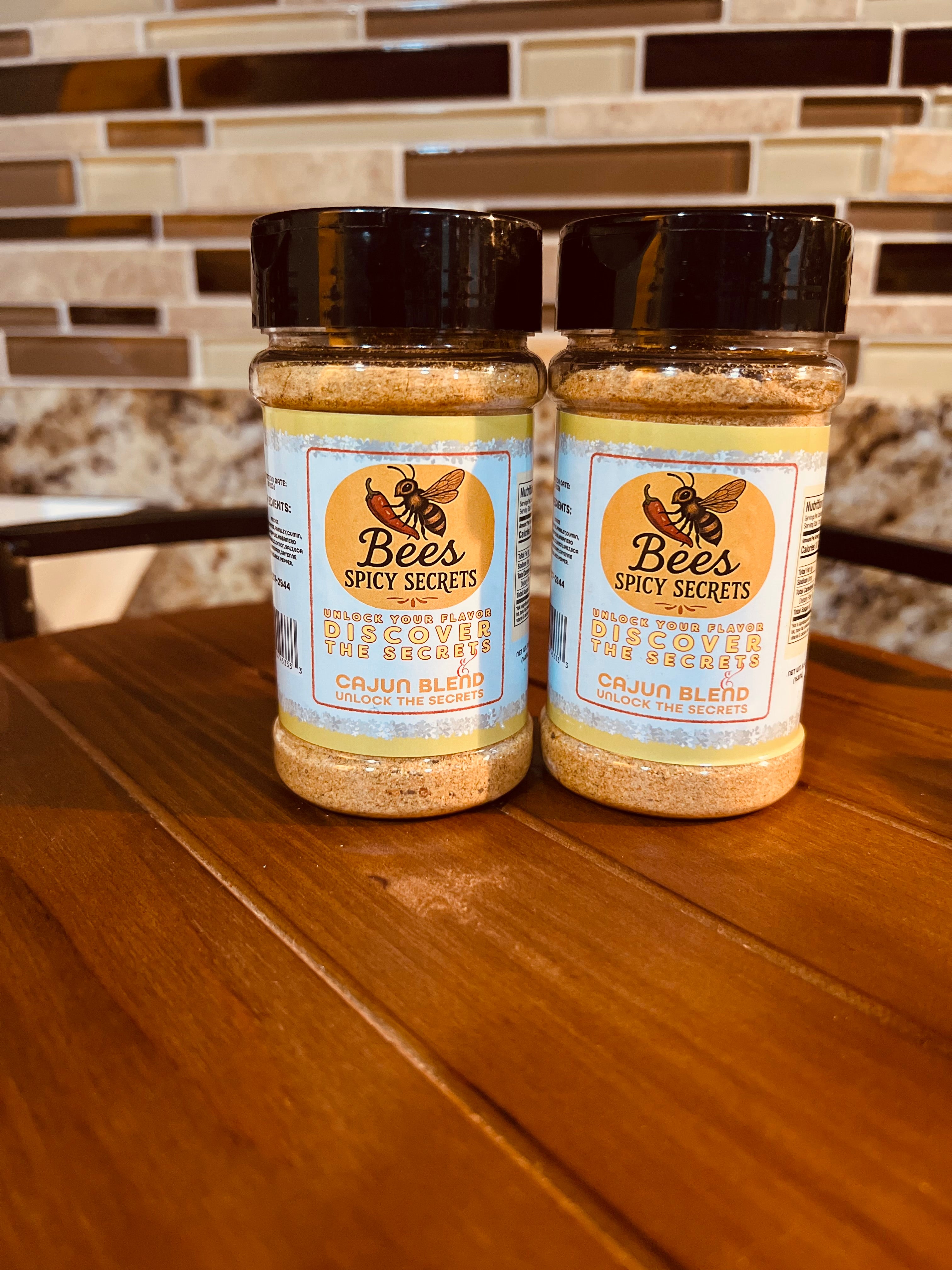 Bee's Spicy Secrets Cajun Blend and All-Purpose Seasoning